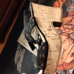 American Eagle platform sandals